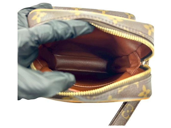 Borsa a tracolla Louis Vuitton Amazon Monogram Marrone - vista 10