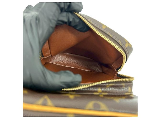 Borsa a tracolla Louis Vuitton Amazon Monogram Marrone - vista 11