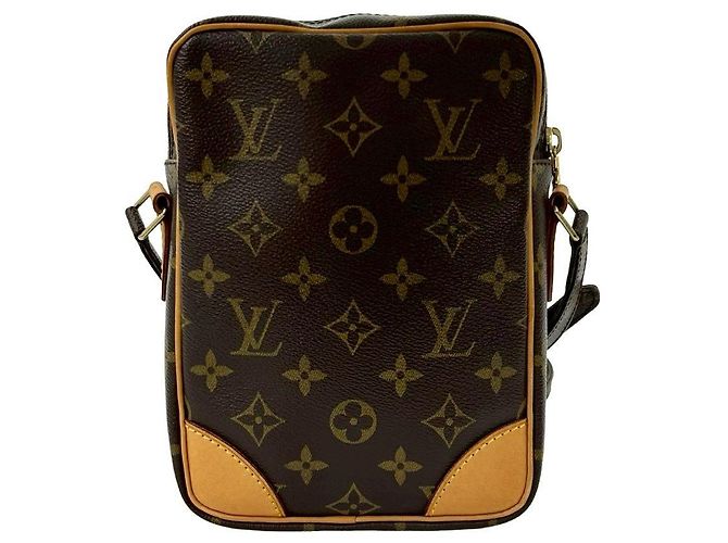 Borsa a tracolla Louis Vuitton Amazon Monogram Marrone - vista 4