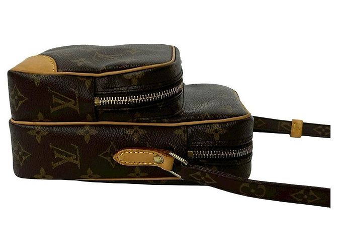 Borsa a tracolla Louis Vuitton Amazon Monogram Marrone - vista 7