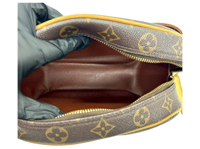 Borsa a tracolla Louis Vuitton Monogram Marrone Bronzo - vista 10