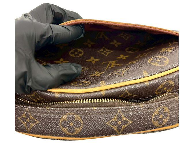 Borsa a tracolla Louis Vuitton Monogram Marrone Bronzo - vista 11