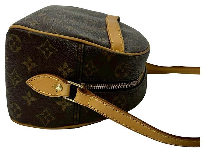 Borsa a tracolla Louis Vuitton Monogram Marrone Bronzo - vista 7