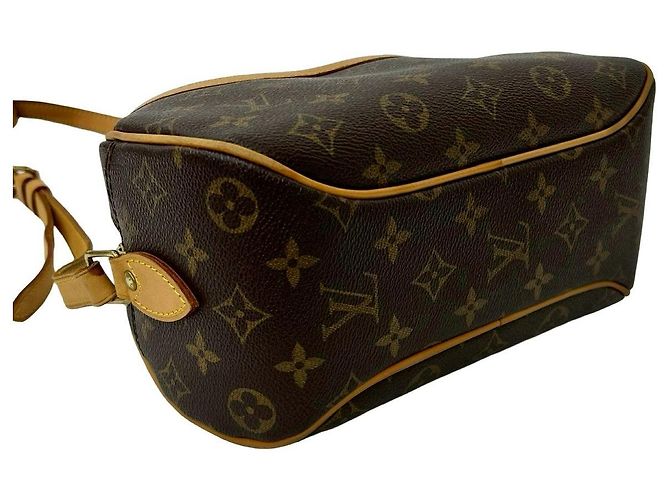 Borsa a tracolla Louis Vuitton Monogram Marrone Bronzo - vista 8