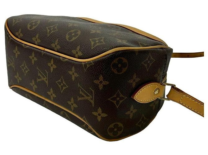 Borsa a tracolla Louis Vuitton Monogram Marrone Bronzo - vista 9