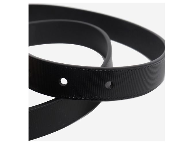 Louis Vuitton Cinturón de cuero Initiales 20MM negro - vista 4