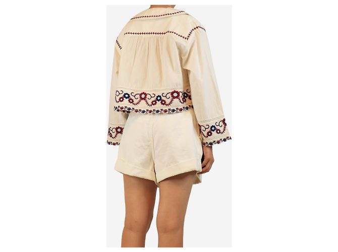 Sea New York Top corto Soren crema - taglia S Crudo - vista 2
