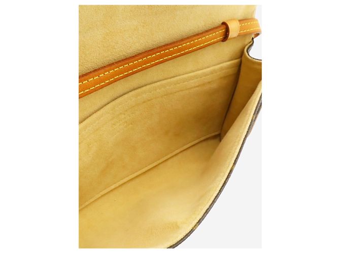 Louis Vuitton Braune Vintage 2001 Monogram Pochette Twin GM Tasche - Ansicht 6