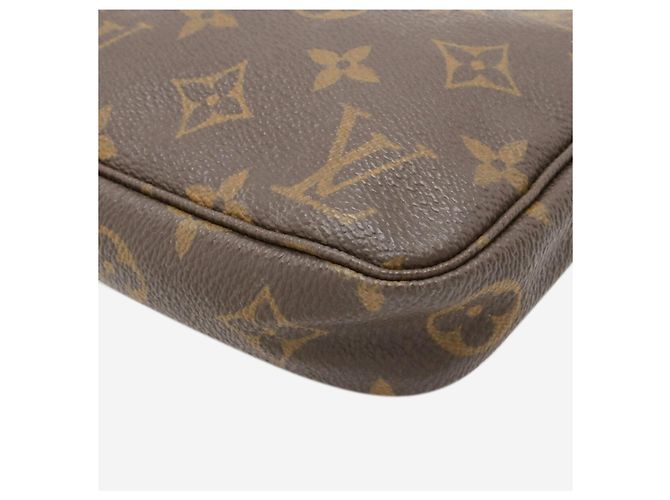 Louis Vuitton Braune Vintage 2000 Monogram Pochette Tasche - Ansicht 10
