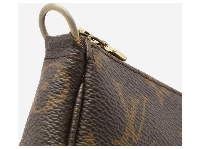 Louis Vuitton Braune Vintage 2000 Monogram Pochette Tasche - Ansicht 7