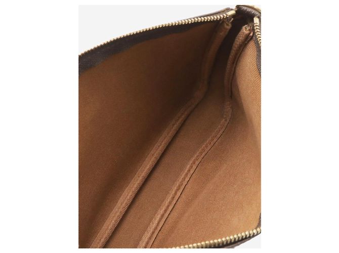 Louis Vuitton Braune Vintage 2000 Monogram Pochette Tasche - Ansicht 5