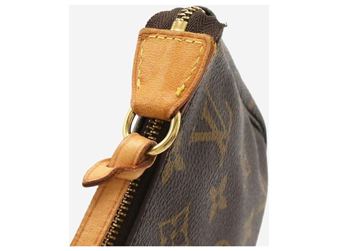 Louis Vuitton Braune Vintage 2000 Monogram Pochette Tasche - Ansicht 8