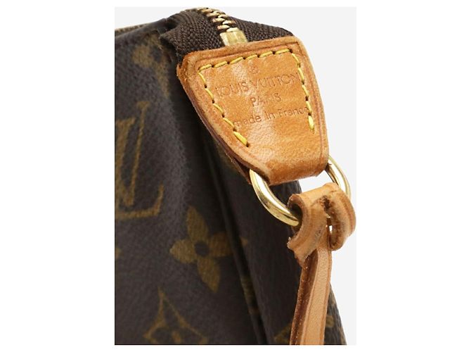 Louis Vuitton Braune Vintage 2000 Monogram Pochette Tasche - Ansicht 9