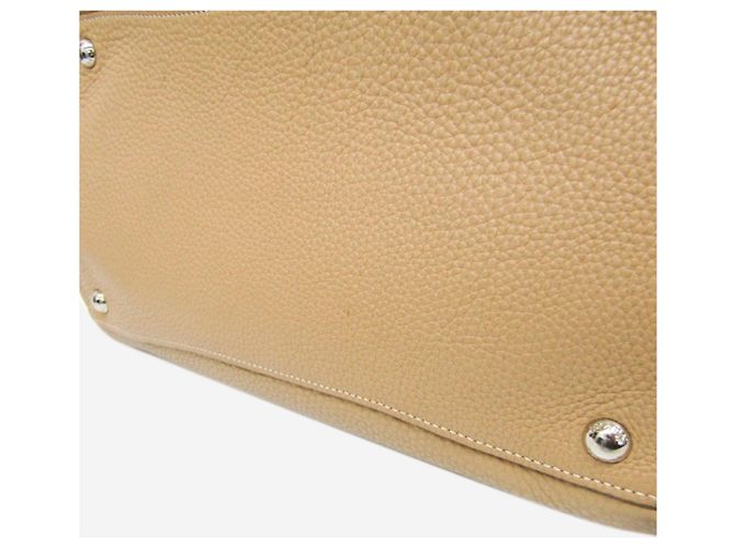 Prada Borsa 2way in pelle Vitello Phenix neutra - vista 11
