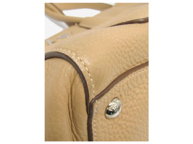 Prada Borsa 2way in pelle Vitello Phenix neutra - vista 12