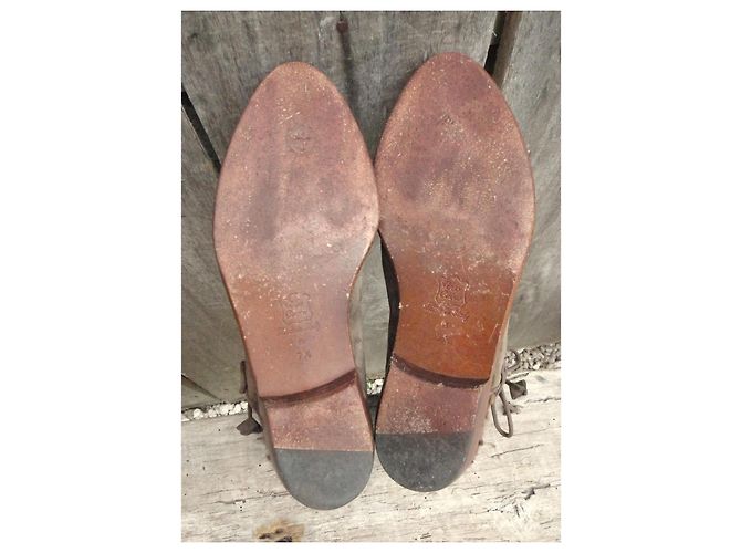 Bottega Veneta Botines de ante marrón Intrecciato Castaño - vista 5