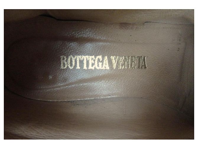Bottega Veneta Botines de ante marrón Intrecciato Castaño - vista 6