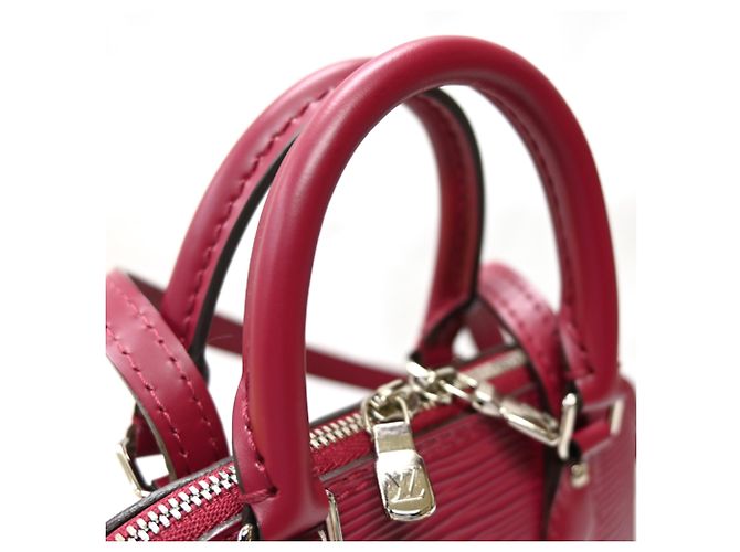 Louis Vuitton Nano Alma Women's Shoulder Bag Fuschia - view 5