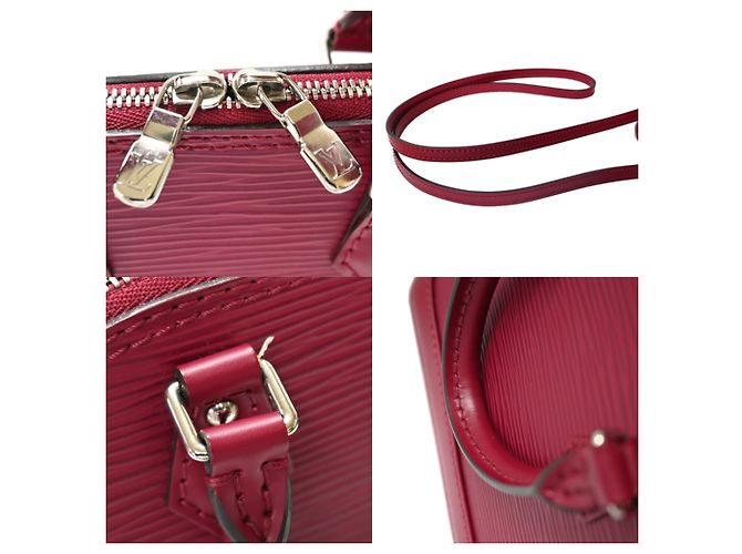 Louis Vuitton Nano Alma Women's Shoulder Bag Fuschia - view 7