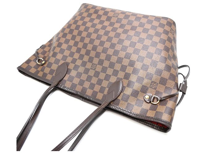 Louis Vuitton Neverfull MM Women's Tote Bag Brown - view 4