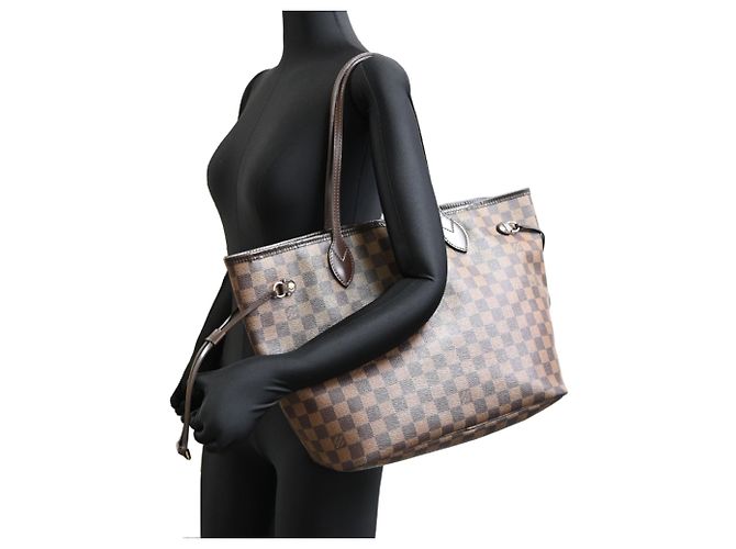 Louis Vuitton Neverfull MM Women's Tote Bag Brown - view 9