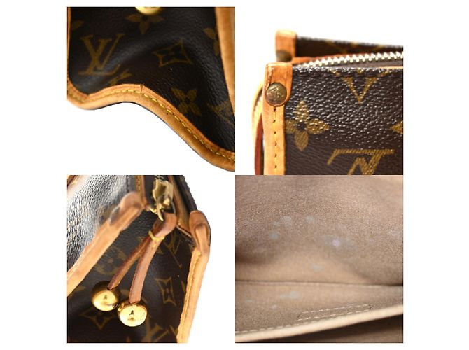 Borsa Popincourt da donna Louis Vuitton Marrone - vista 7
