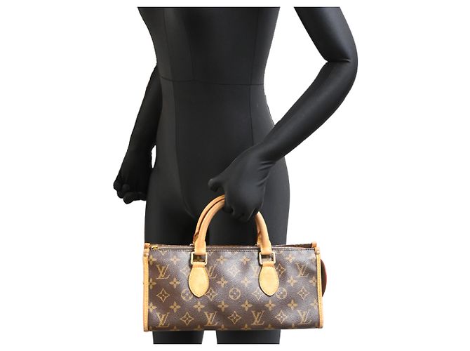 Borsa Popincourt da donna Louis Vuitton Marrone - vista 9