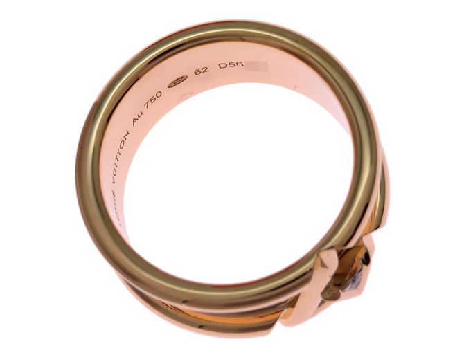 Louis Vuitton Ring aus Gelbgold und Diamanten - Ansicht 2