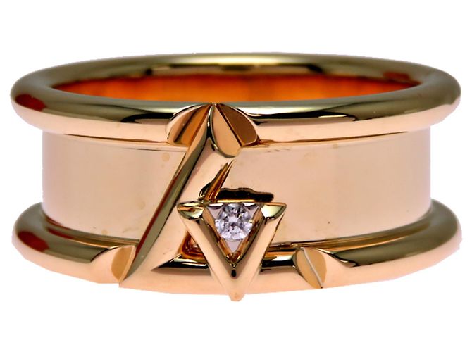Louis Vuitton Ring aus Gelbgold und Diamanten - Ansicht 4