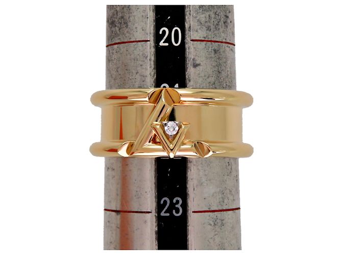 Louis Vuitton Ring aus Gelbgold und Diamanten - Ansicht 6