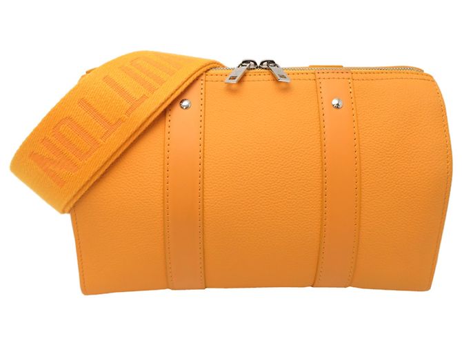 Borsa a tracolla Louis Vuitton City Keepall da uomo Giallo - vista 2