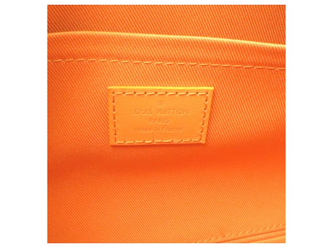 Borsa a tracolla Louis Vuitton City Keepall da uomo Giallo - vista 6