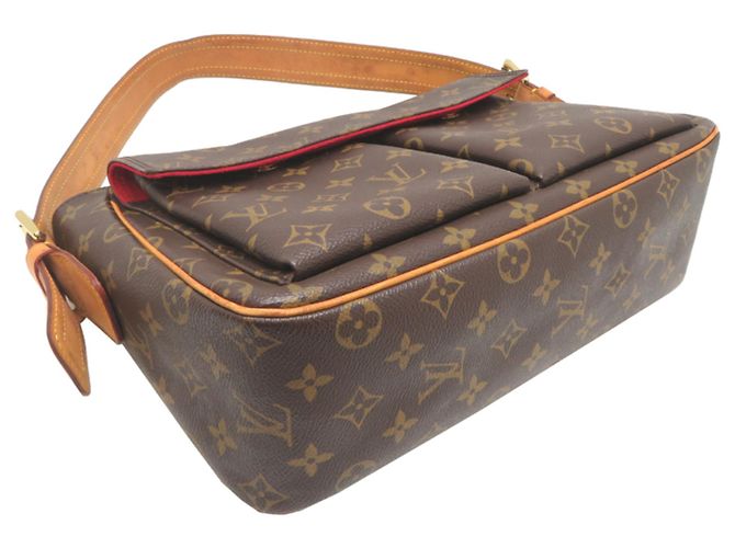 Borsa a tracolla Vivacite GM da donna Louis Vuitton Marrone - vista 3