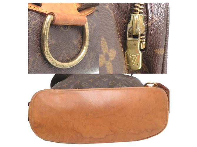 Zaino Montsouris GM da donna Louis Vuitton Marrone - vista 10