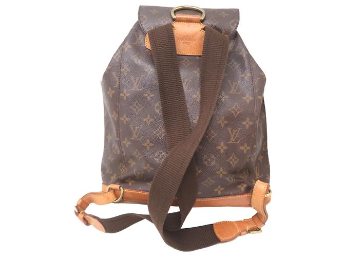 Zaino Montsouris GM da donna Louis Vuitton Marrone - vista 2