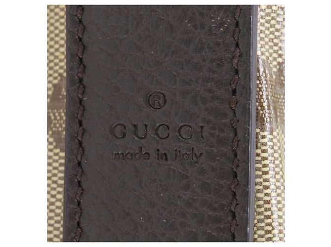 Borsa a Spalla Gucci GG Crystal Marrone - vista 14