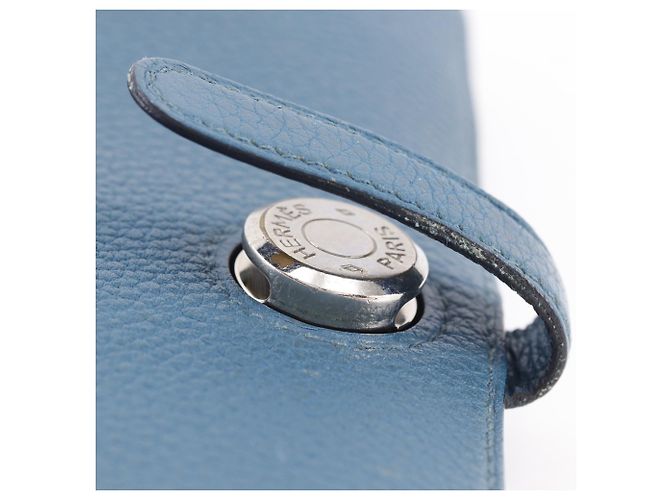 Hermès Portafoglio lungo Dogon Hermes Blu - vista 16