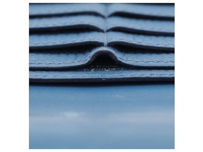 Hermès Portafoglio lungo Dogon Hermes Blu - vista 9