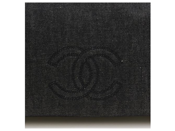 Chanel COCO Mark Denim Handtasche Blau - Ansicht 14