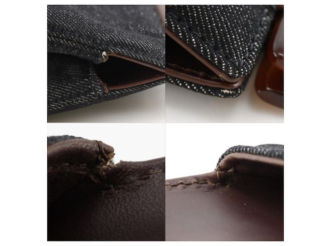 Chanel COCO Mark Denim Handtasche Blau - Ansicht 9