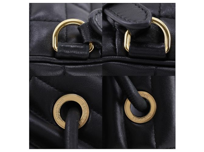 Burberry Quilted Lola Mini Backpack Schwarz - Ansicht 10