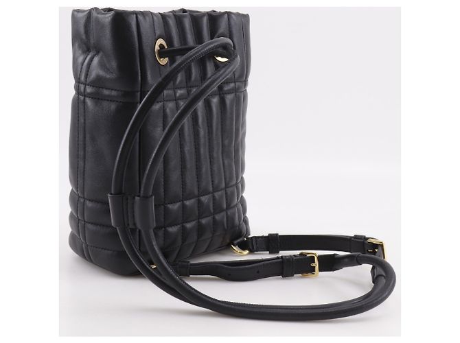 Burberry Quilted Lola Mini Backpack Schwarz - Ansicht 3