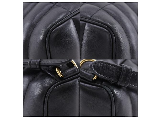Burberry Quilted Lola Mini Backpack Schwarz - Ansicht 4