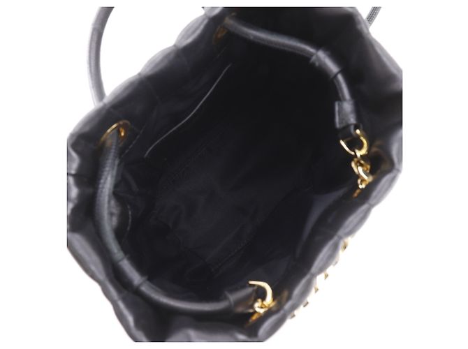 Burberry Quilted Lola Mini Backpack Schwarz - Ansicht 5