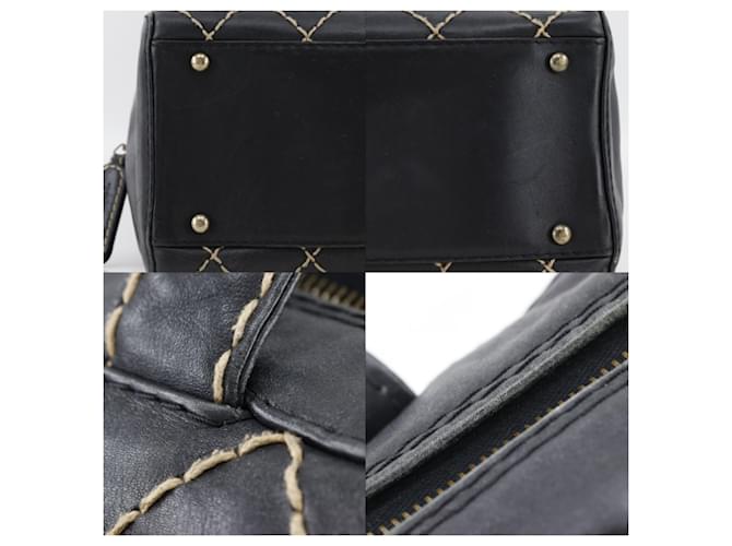 Borsa Chanel Wild Stitch Nero - vista 11