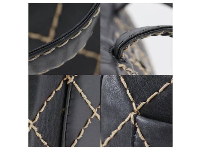 Borsa Chanel Wild Stitch Nero - vista 12