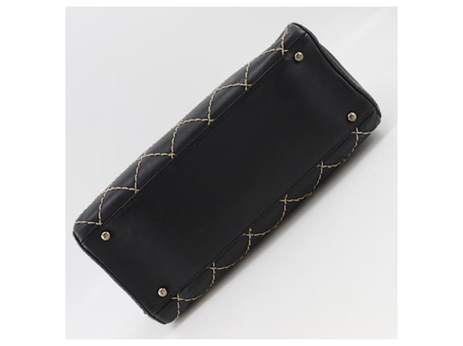 Borsa Chanel Wild Stitch Nero - vista 13