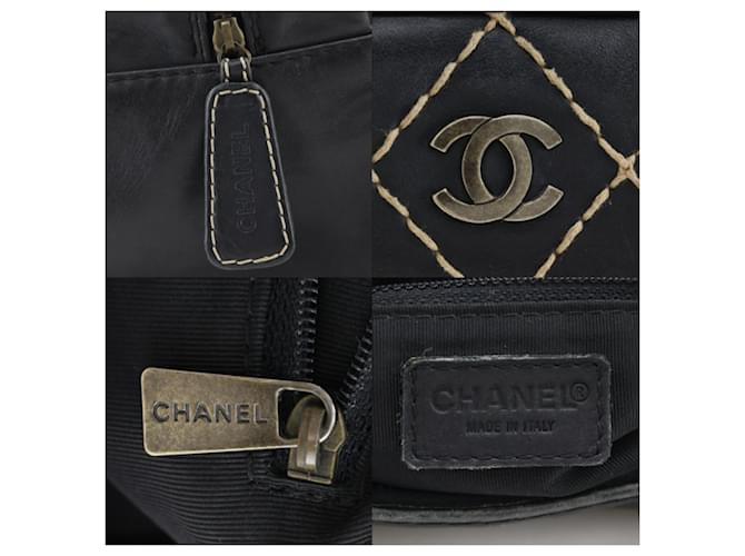 Borsa Chanel Wild Stitch Nero - vista 15