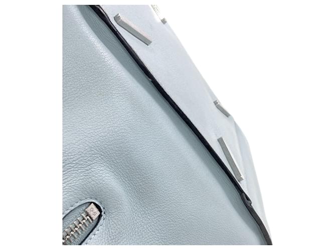 Borsa Loewe Hammock 2-Way Blu chiaro - vista 13