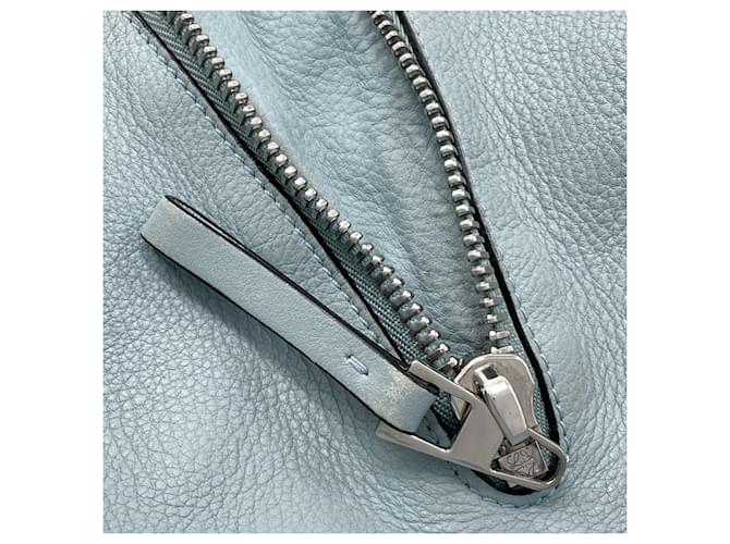 Borsa Loewe Hammock 2-Way Blu chiaro - vista 16